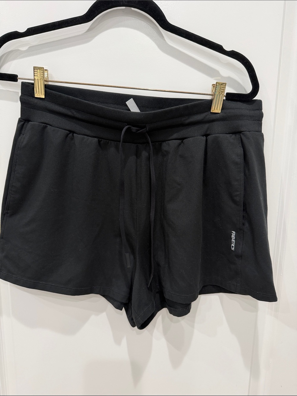 Fabletics Black Women’s Athletic Drawstring Shorts